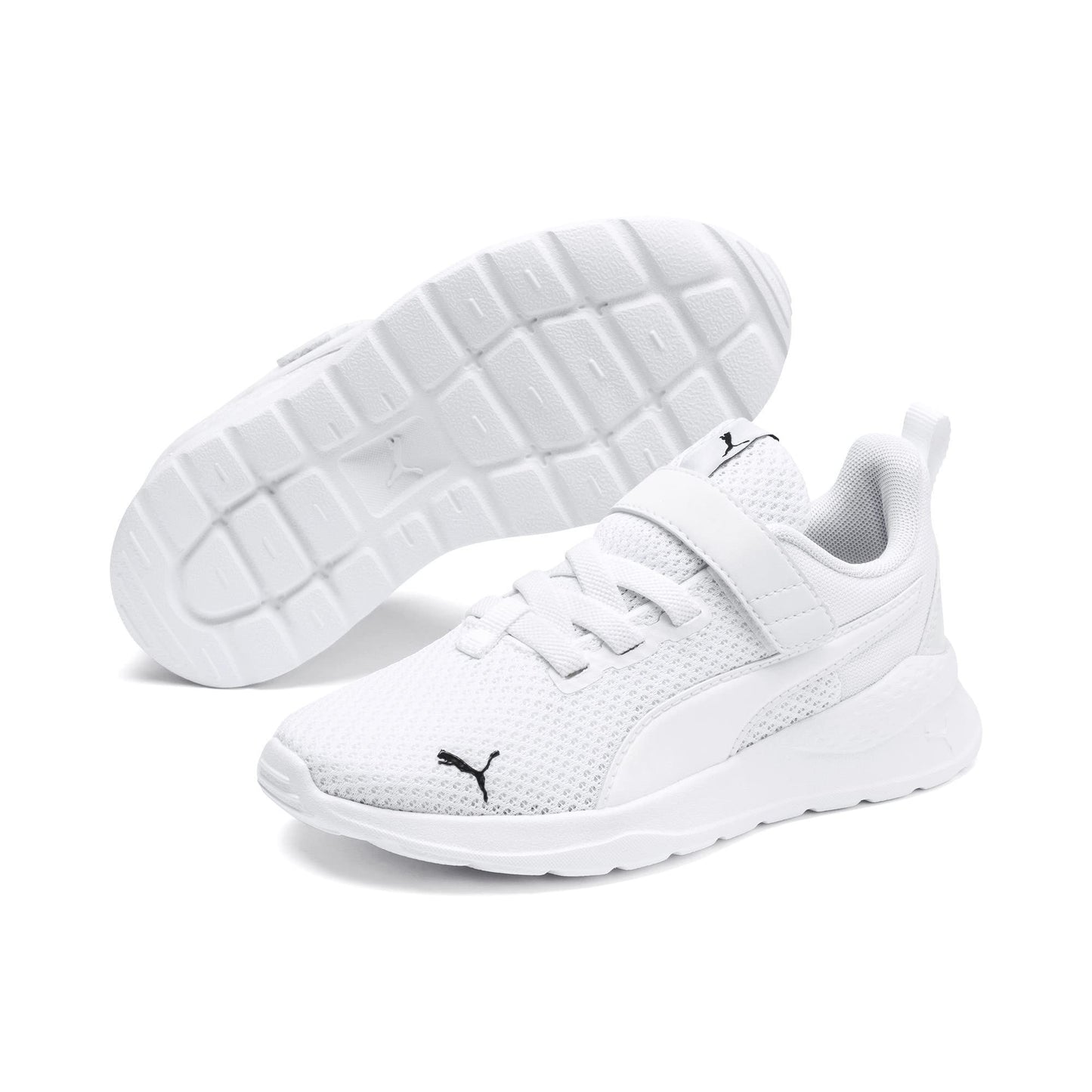 PUMA Unisex Baby Sneaker Anzarun Lite Weiß 34.5 EU